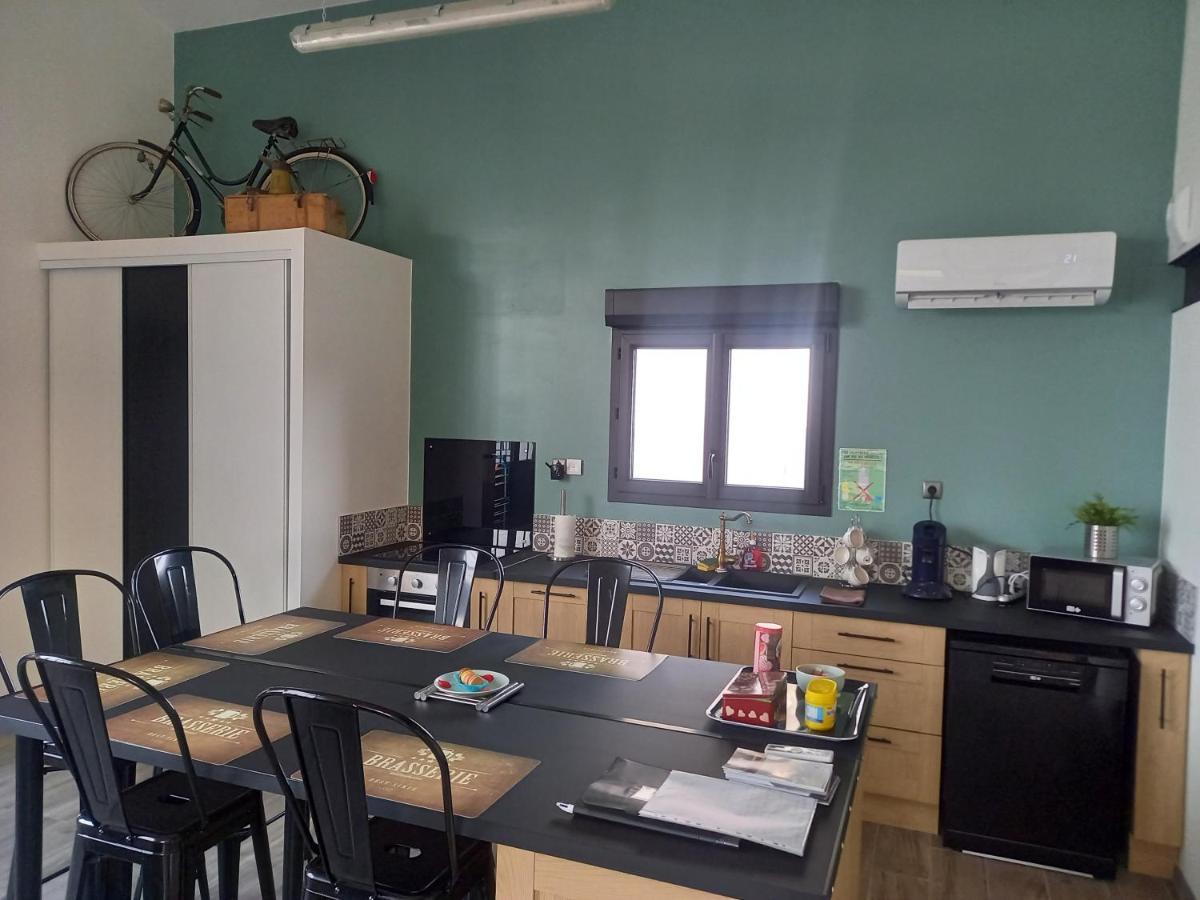 Cosy-Loft Industriel , Jacuzzi , Wifi , 6 Personnes Max Βίλα Aigues-Vives  Εξωτερικό φωτογραφία